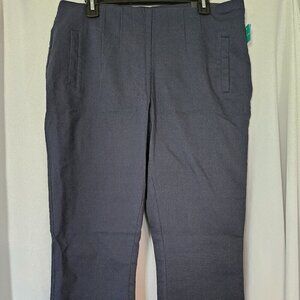 Maurice’s navy capri pants, size 0X, NWT